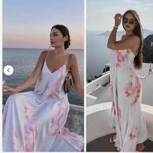 NEW WITH TAGS ZARA TIE DYE DRESS SIZE M